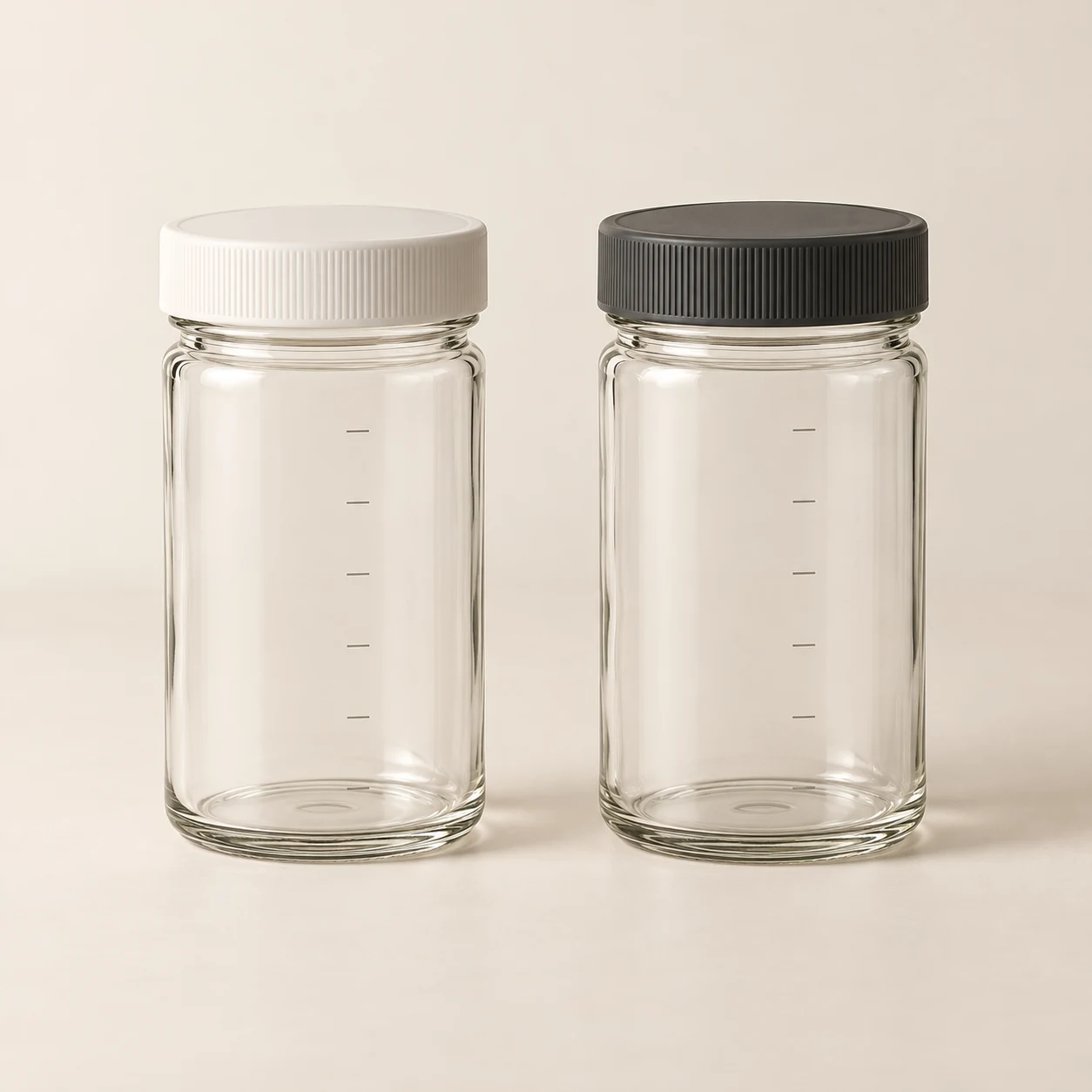 Measure Spice Jar — Chalk, Charcoal