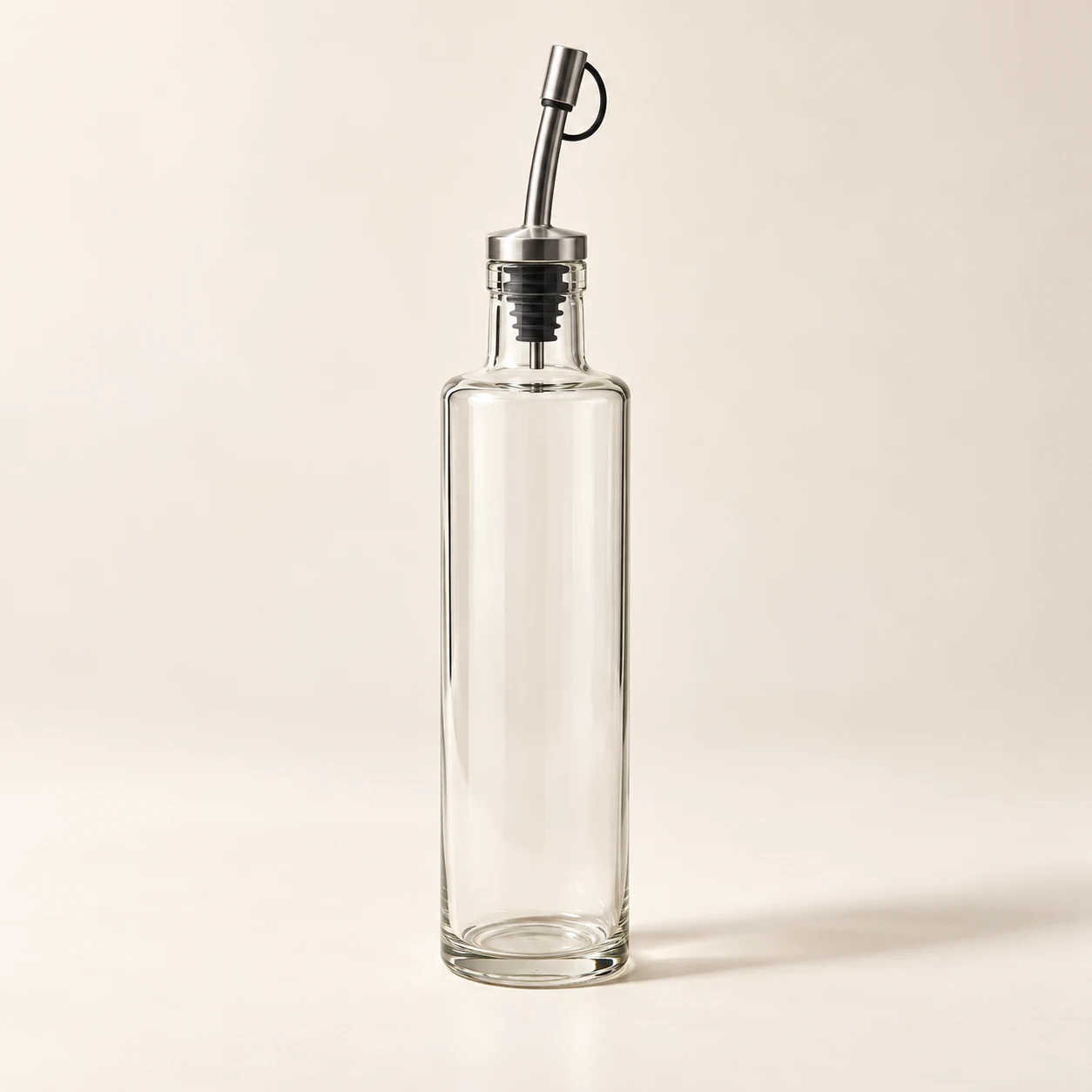 Daily Oil Bottle — Clear / Steel